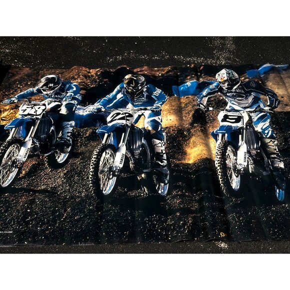 Poster YZ 250 Yamaha Four Stroke Motocross Dirt Bike Racer - Picture 2 of 11